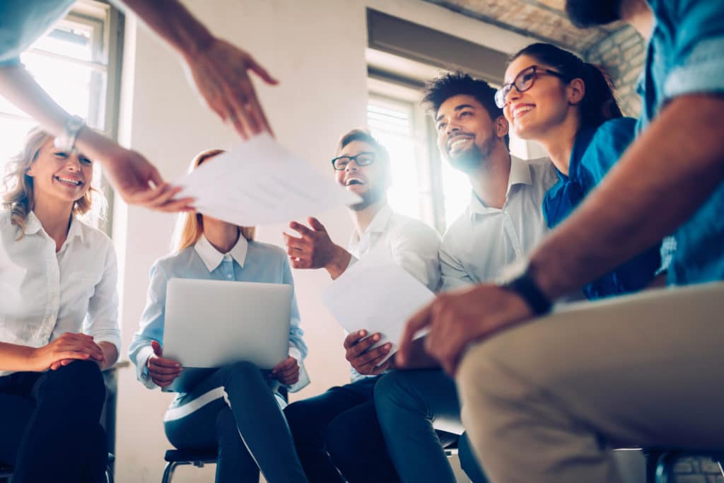 groupe de travail dynamique et enthousiaste